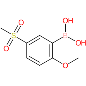 b-[2-methoxy-5-(methylsulfonyl)phenyl]-boronic acid
