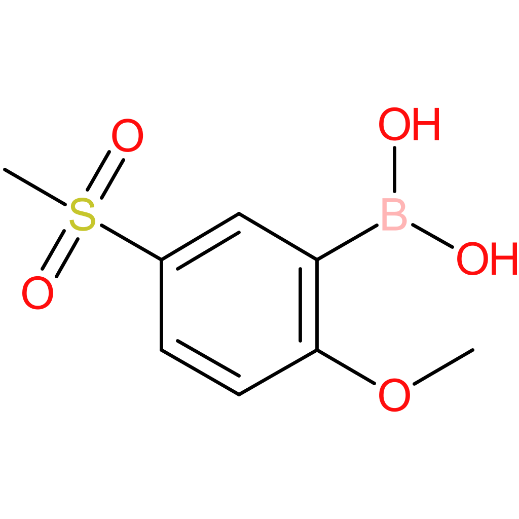 b-[2-methoxy-5-(methylsulfonyl)phenyl]-boronic acid