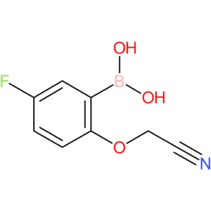 b-[2-(cyanomethoxy)-5-fluorophenyl]-boronic acid