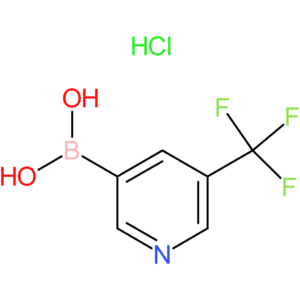 (5-(trifluoromethyl)pyridin-3-yl)boronic acid hydrochloride