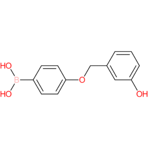 (4-[(3-hydroxyphenyl)methoxy]phenyl)boronic acid