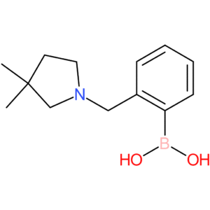 (2-[(3,3-dimethylpyrrolidin-1-yl)methyl]phenyl)boronic acid