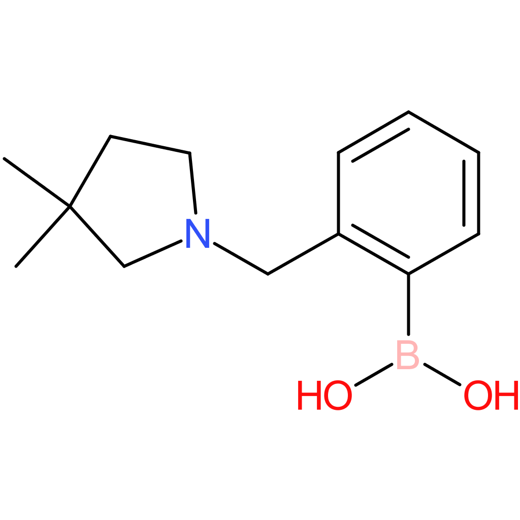 (2-[(3,3-dimethylpyrrolidin-1-yl)methyl]phenyl)boronic acid