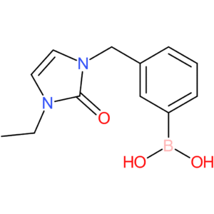 (3-[(3-ethyl-2-oxo-2,3-dihydro-1h-imidazol-1-yl)methyl]phenyl)boronic acid