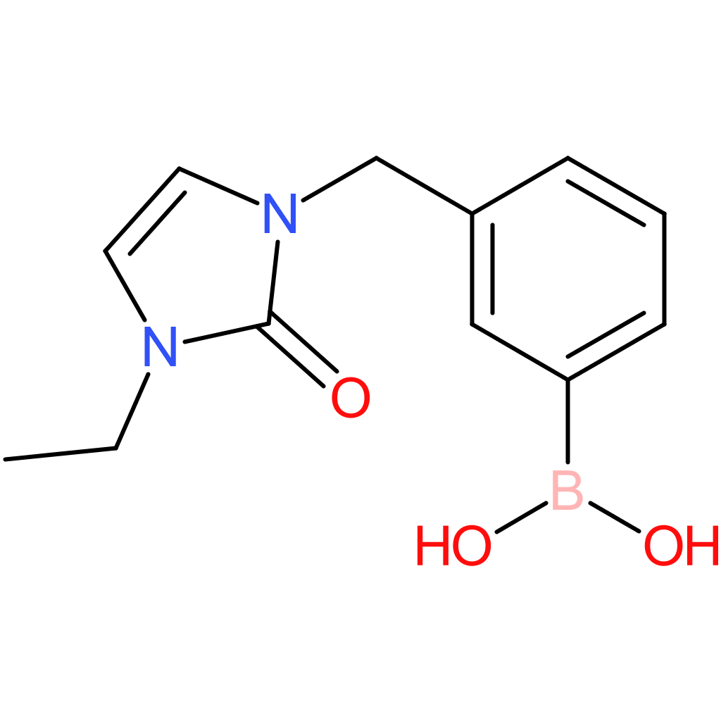 (3-[(3-ethyl-2-oxo-2,3-dihydro-1h-imidazol-1-yl)methyl]phenyl)boronic acid