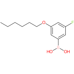 [3-fluoro-5-(hexyloxy)phenyl]boronic acid