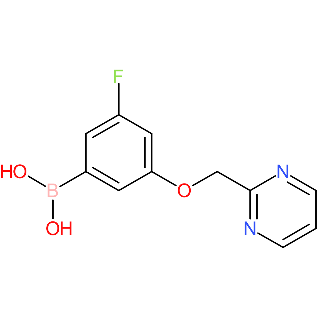 [3-fluoro-5-(pyrimidin-2-ylmethoxy)phenyl]boronic acid