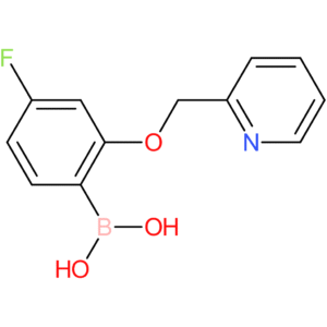 [4-fluoro-2-(pyridin-2-ylmethoxy)phenyl]boronic acid