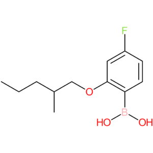 (4-fluoro-2-[(2-methylpentyl)oxy]phenyl)boronic acid