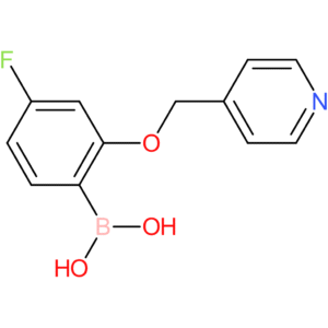 [4-fluoro-2-(pyridin-4-ylmethoxy)phenyl]boronic acid