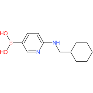 (6-((cyclohexylmethyl)amino)pyridin-3-yl)boronic acid