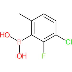 (3-chloro-2-fluoro-6-methylphenyl)boronic acid
