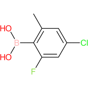 4-chloro-2-fluoro-6-methylphenylboronic acid
