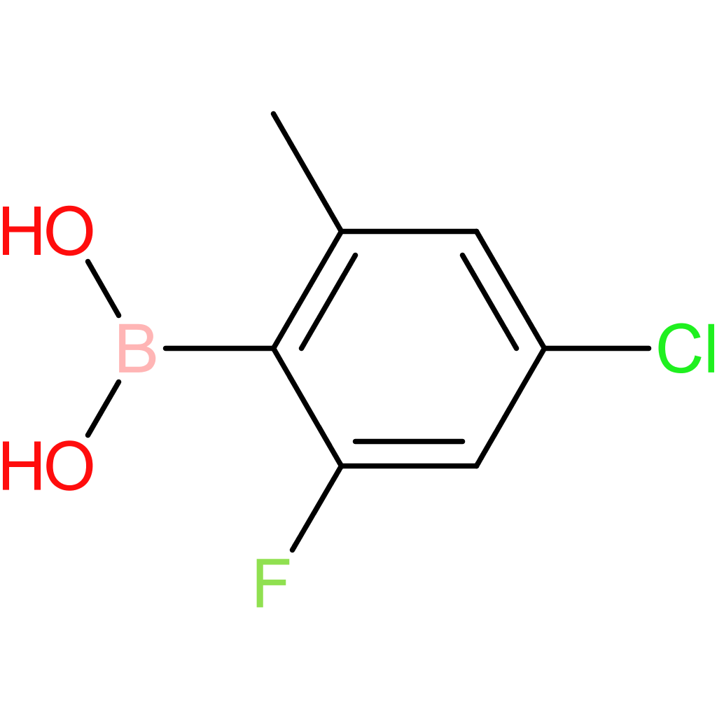 4-chloro-2-fluoro-6-methylphenylboronic acid