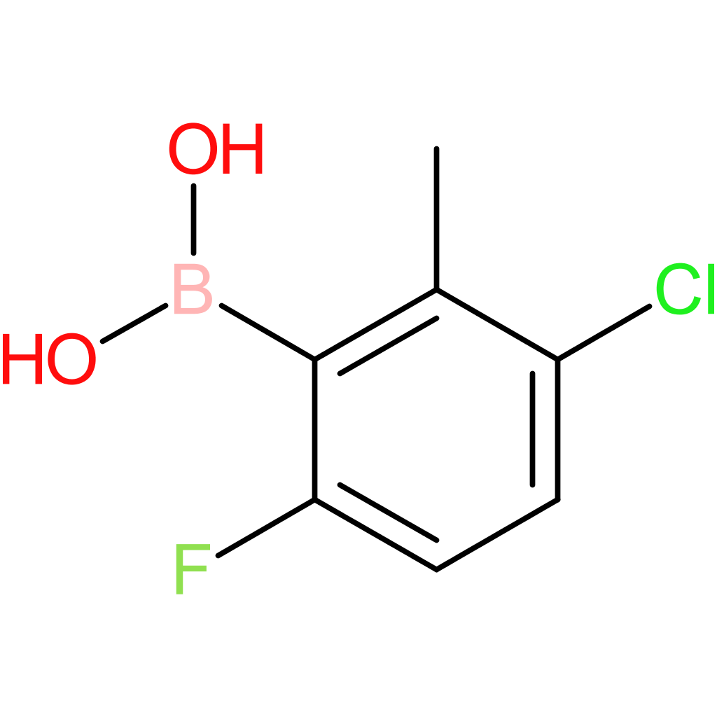 (3-chloro-6-fluoro-2-methylphenyl)boronic acid