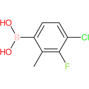 (4-chloro-3-fluoro-2-methylphenyl)boronic acid