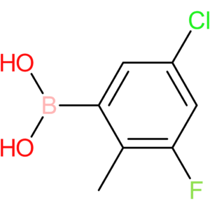 5-chloro-3-fluoro-2-methylphenylboronic acid