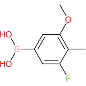 (3-fluoro-5-methoxy-4-methylphenyl)boronic acid