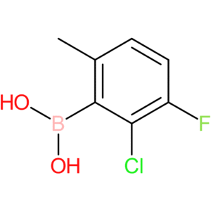 (2-chloro-3-fluoro-6-methylphenyl)boronic acid