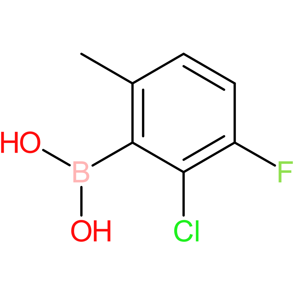 (2-chloro-3-fluoro-6-methylphenyl)boronic acid