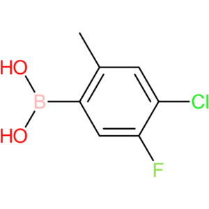 (4-chloro-5-fluoro-2-methylphenyl)boronic acid