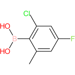 2-chloro-4-fluoro-6-methylphenylboronic acid