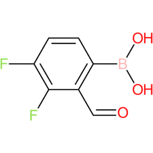 3,4-difluoro-2-formylphenylboronic acid