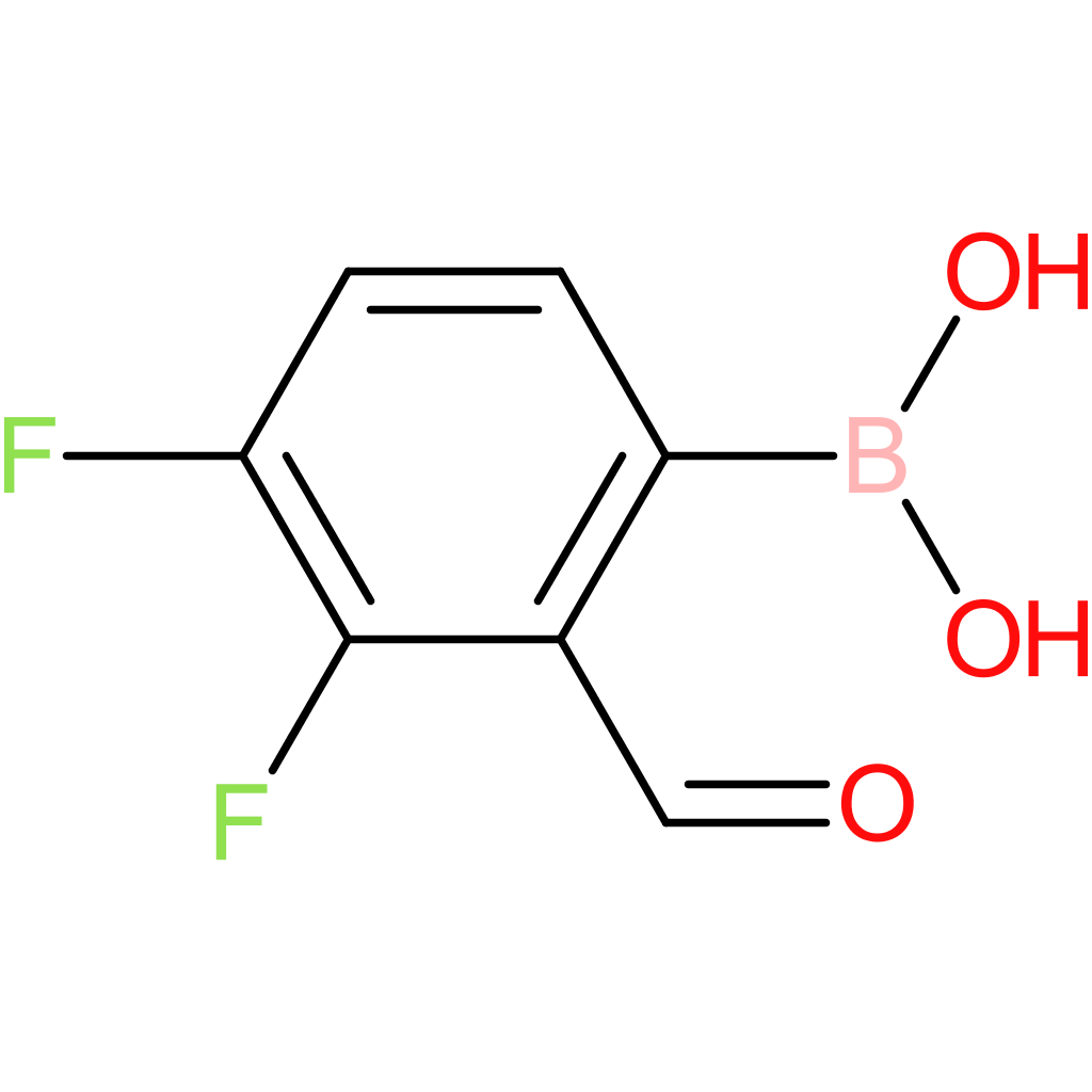 3,4-difluoro-2-formylphenylboronic acid