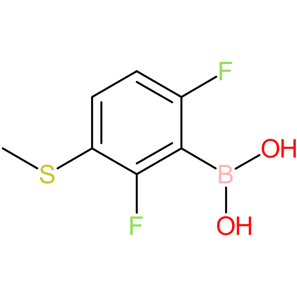 2,6-difluoro-3-(methylthio)phenylboronic acid