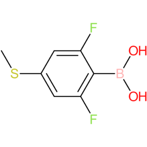 2,6-difluoro-4-(methylthio)phenylboronic acid