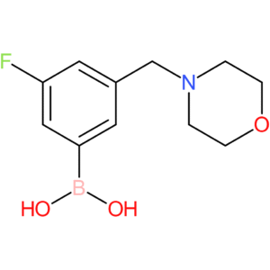 3-fluoro-5-(morpholinomethyl)phenylboronic acid