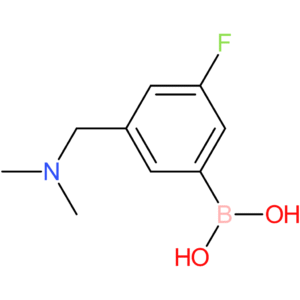 3-((dimethylamino)methyl)-5-fluorophenylboronic acid