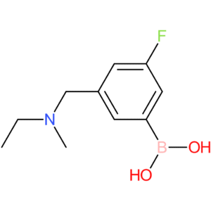 (3-([ethyl(methyl)amino]methyl)-5-fluorophenyl)boronic acid
