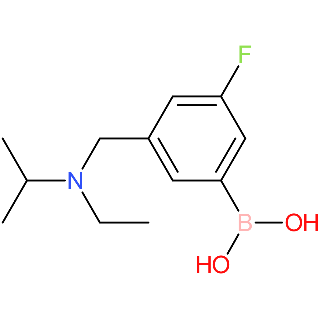 (3-([ethyl(propan-2-yl)amino]methyl)-5-fluorophenyl)boronic acid