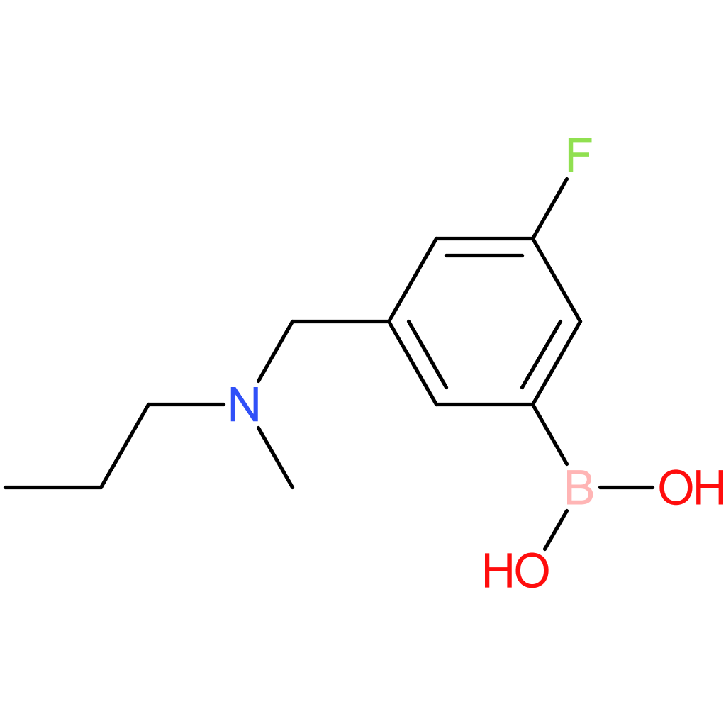 (3-fluoro-5-([methyl(propyl)amino]methyl)phenyl)boronic acid