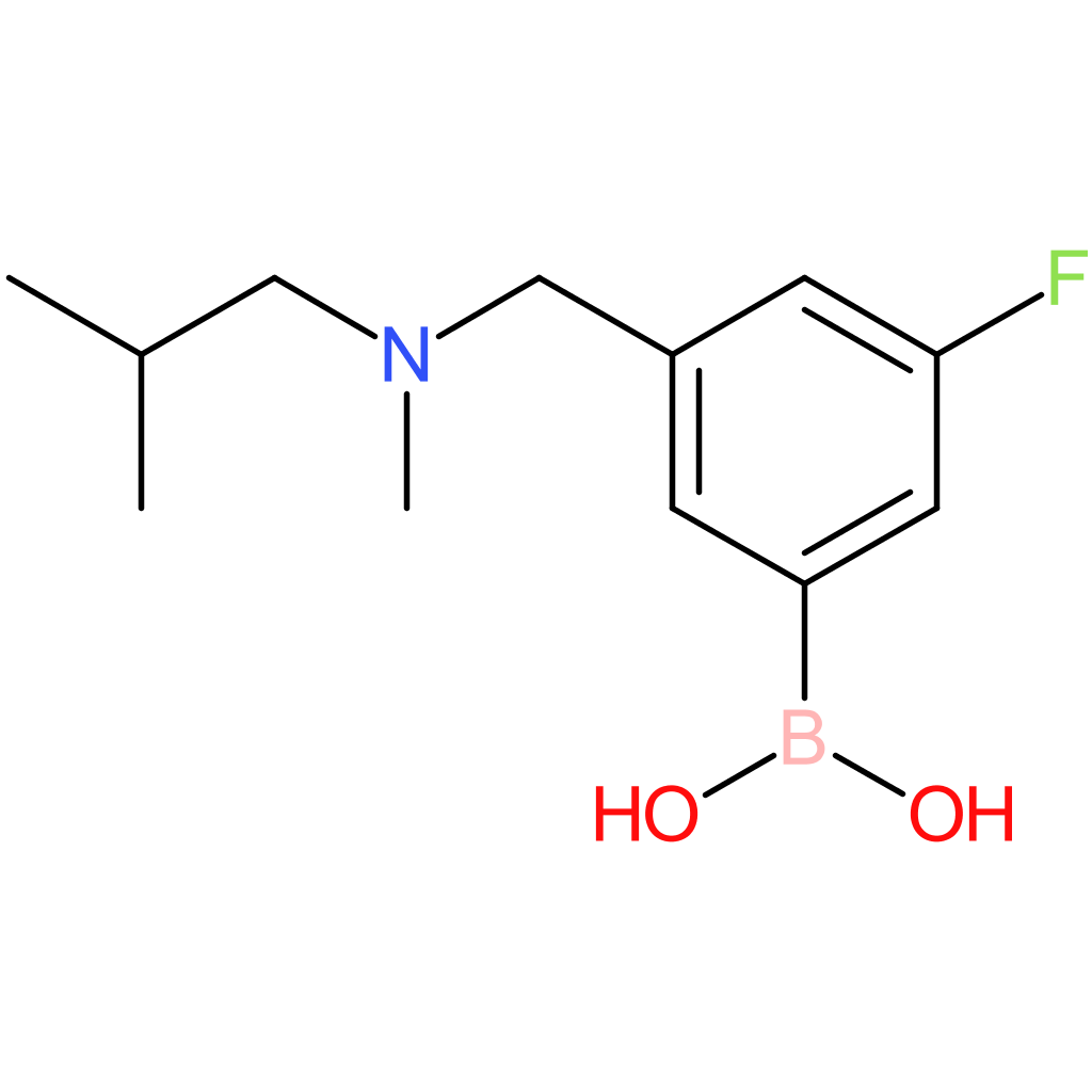 (3-fluoro-5-([methyl(2-methylpropyl)amino]methyl)phenyl)boronic acid