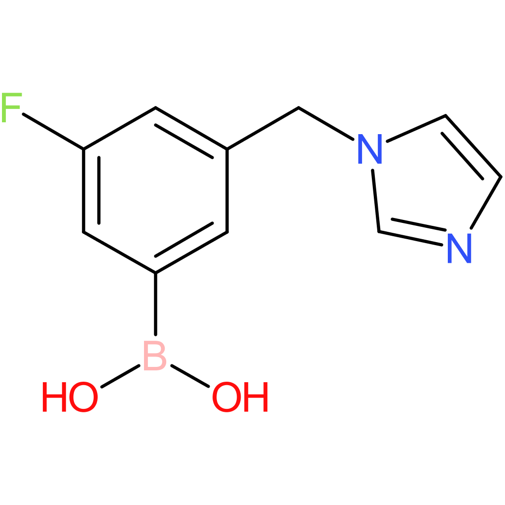 (3-fluoro-5-[(1h-imidazol-1-yl)methyl]phenyl)boronic acid