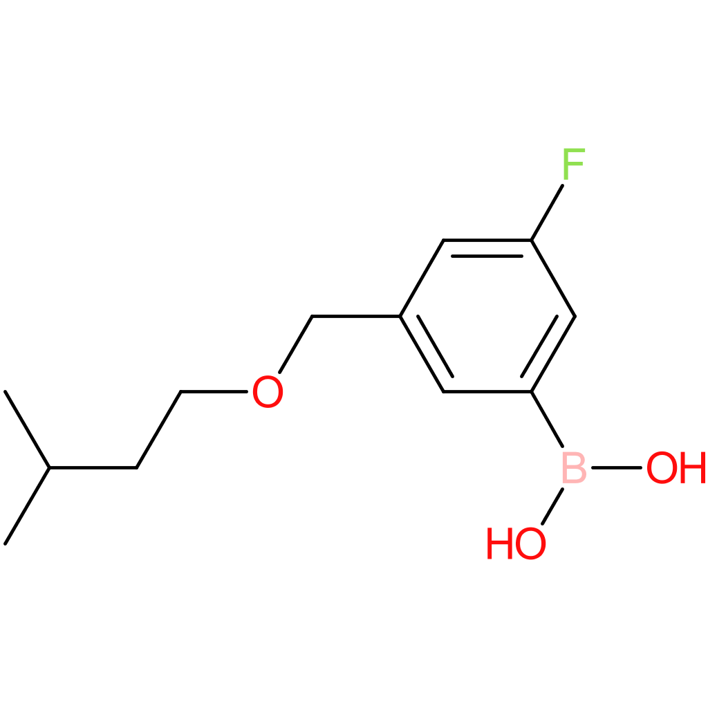 (3-fluoro-5-[(3-methylbutoxy)methyl]phenyl)boronic acid