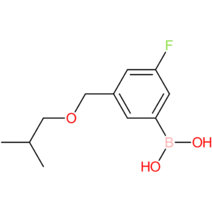 (3-fluoro-5-[(2-methylpropoxy)methyl]phenyl)boronic acid