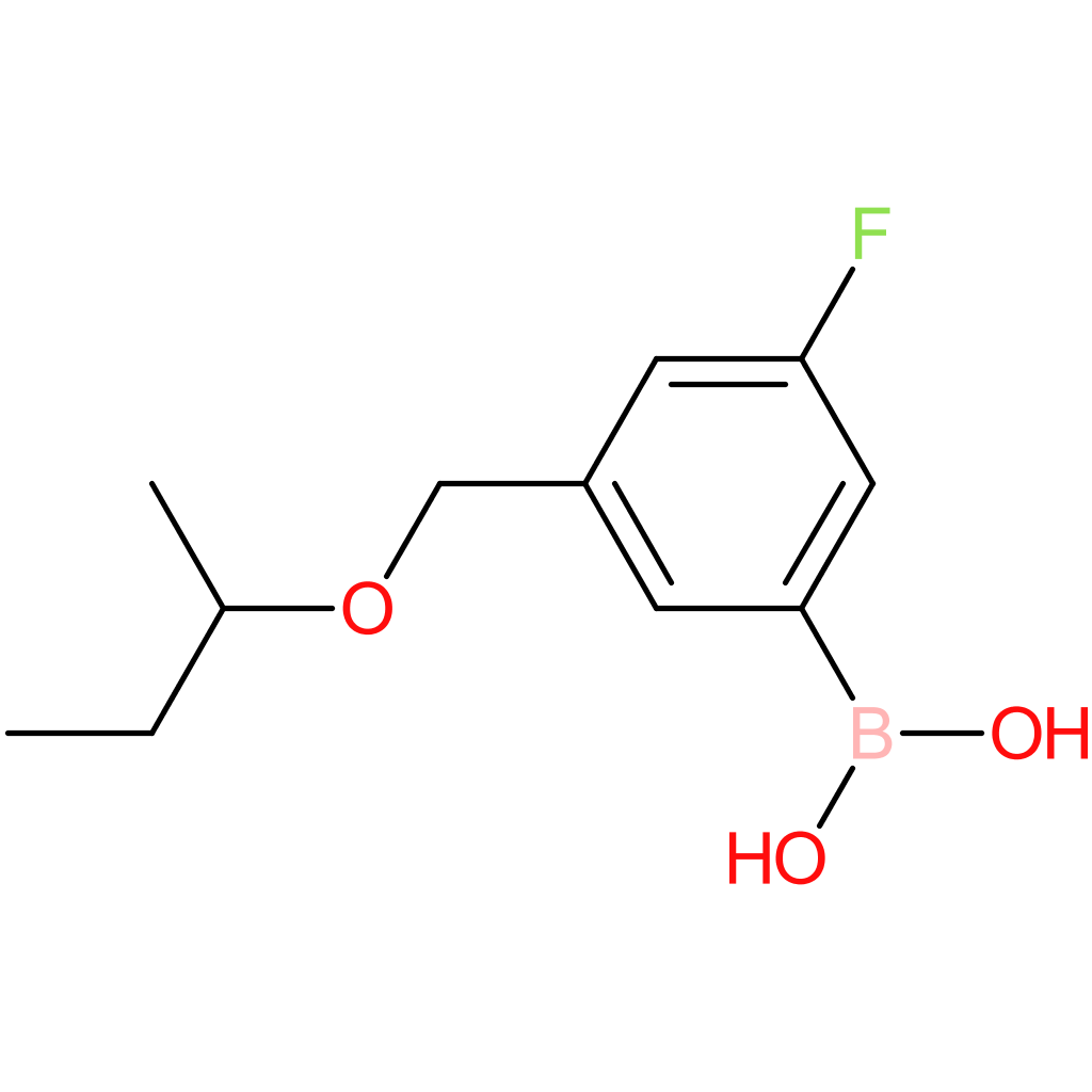 (3-[(butan-2-yloxy)methyl]-5-fluorophenyl)boronic acid
