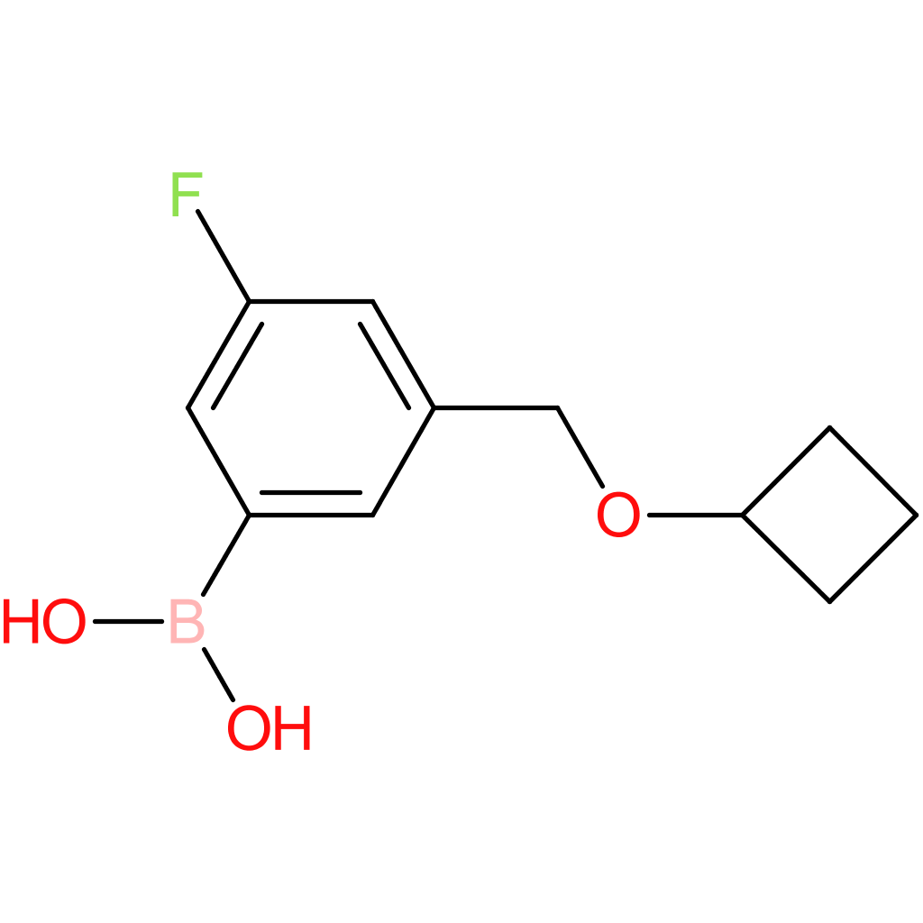 [3-(cyclobutoxymethyl)-5-fluorophenyl]boronic acid