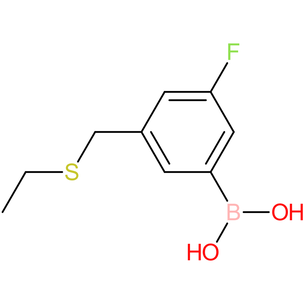 (3-[(ethylsulfanyl)methyl]-5-fluorophenyl)boronic acid