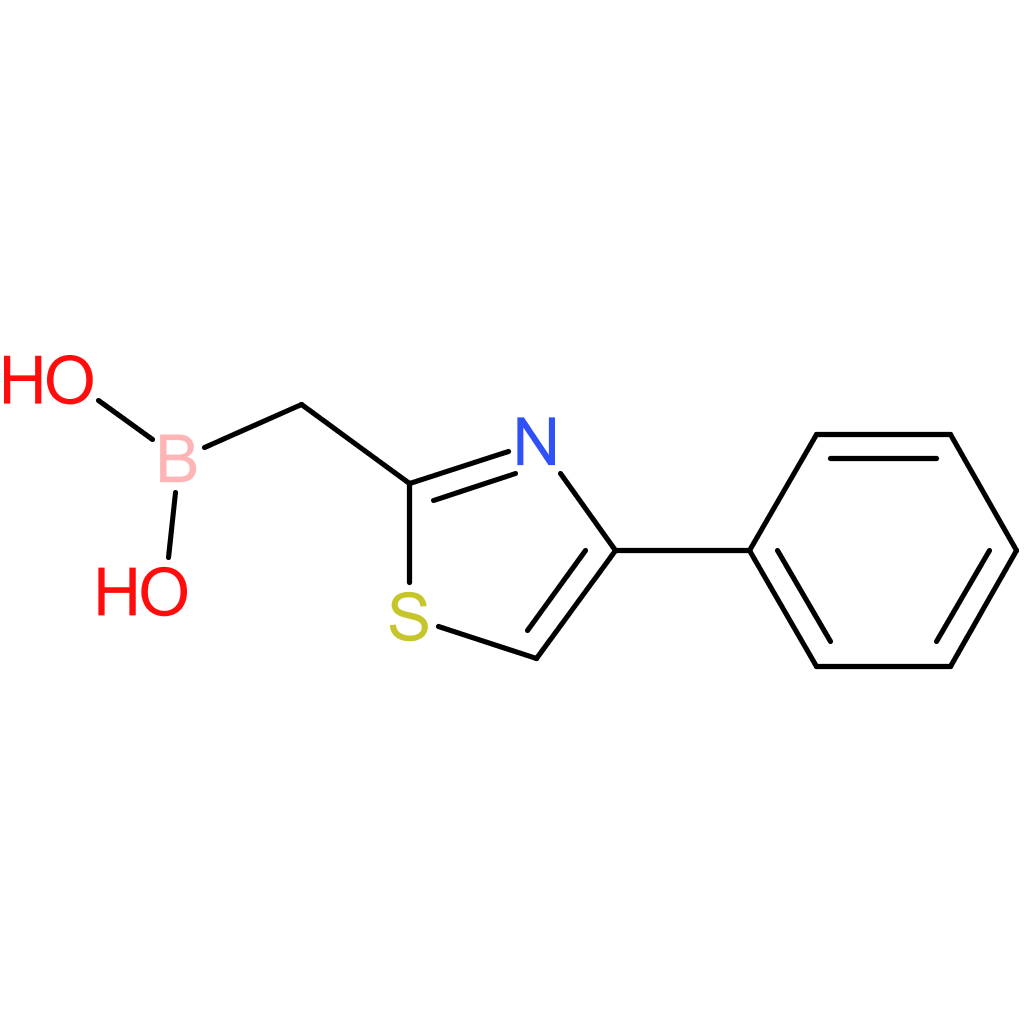 [(4-phenyl-1,3-thiazol-2-yl)methyl]boronic acid