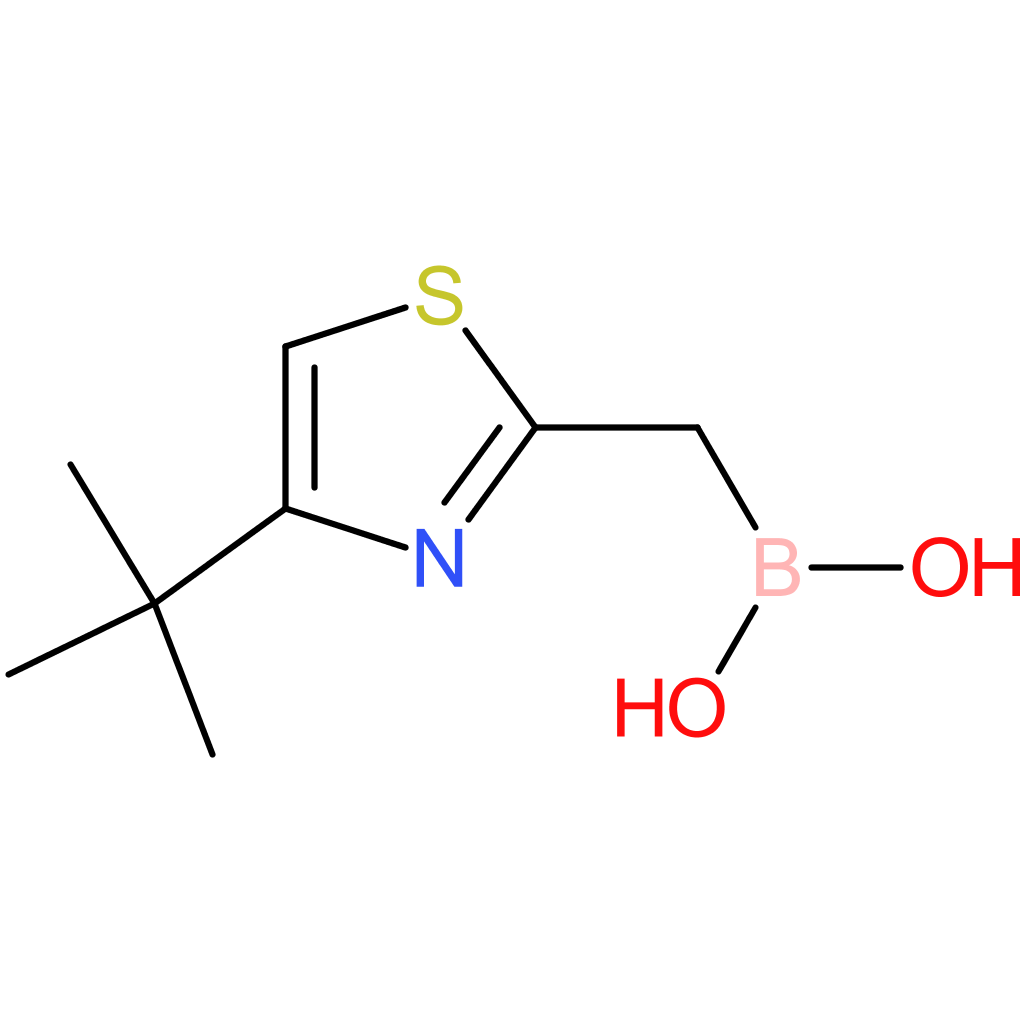 [(4-tert-butyl-1,3-thiazol-2-yl)methyl]boronic acid