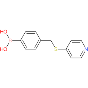 (4-[(pyridin-4-ylsulfanyl)methyl]phenyl)boronic acid