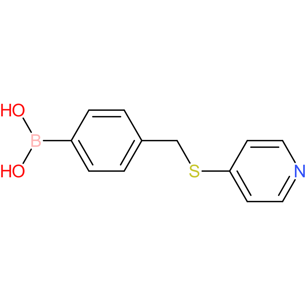 (4-[(pyridin-4-ylsulfanyl)methyl]phenyl)boronic acid