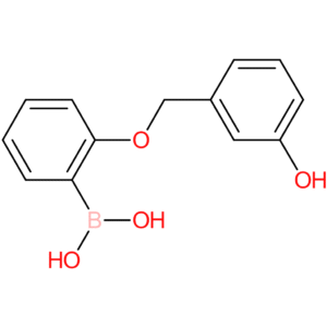 (2-[(3-hydroxyphenyl)methoxy]phenyl)boronic acid