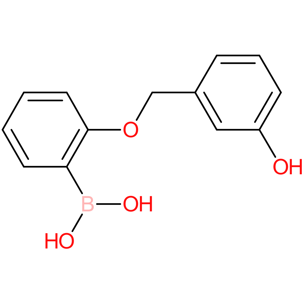 (2-[(3-hydroxyphenyl)methoxy]phenyl)boronic acid