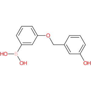 (3-[(3-hydroxyphenyl)methoxy]phenyl)boronic acid