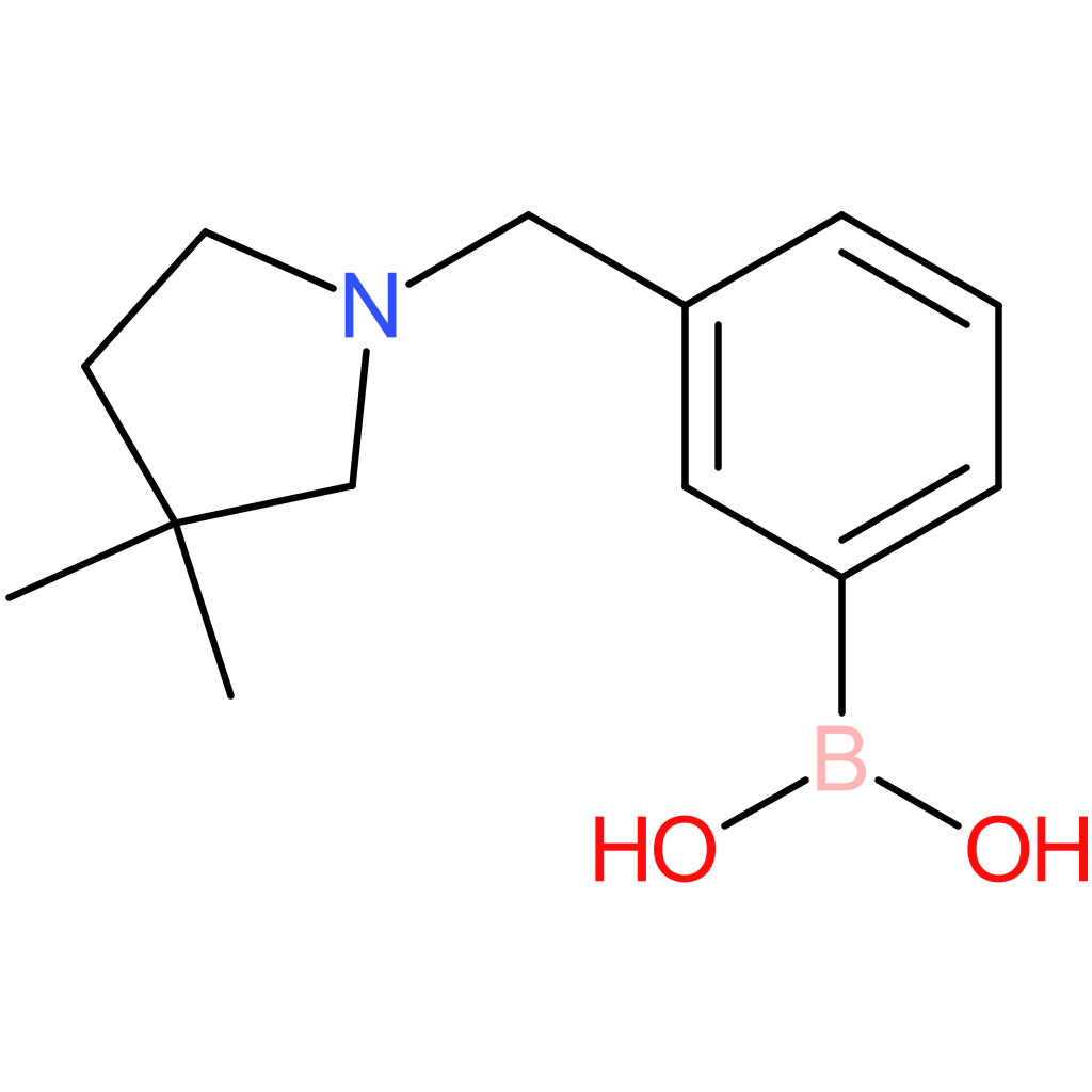 (3-[(3,3-dimethylpyrrolidin-1-yl)methyl]phenyl)boronic acid
